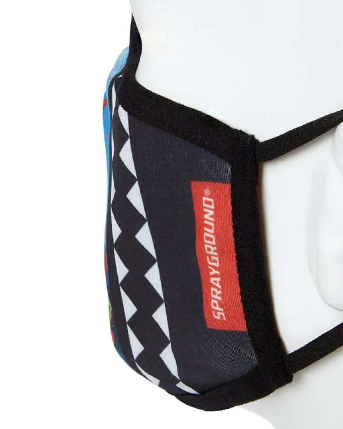 ADULT SPONGEBOB TRACK SUIT FORM FITTING FACE-COVERING