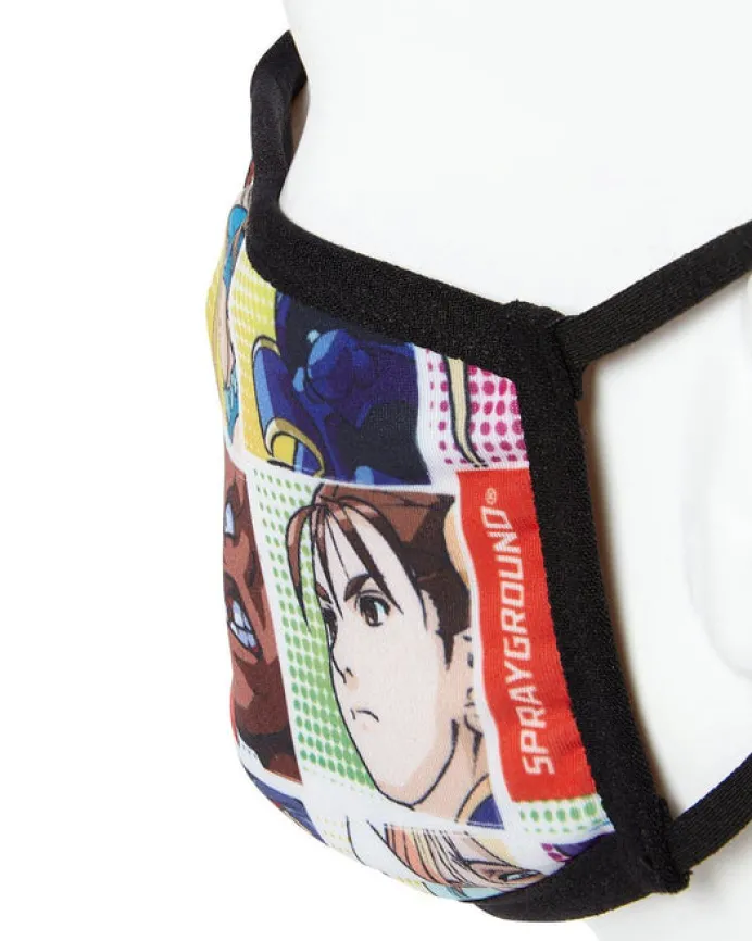 ADULT STREET FIGHTER PLAYER SELECT FORM FITTING FACE-COVERING