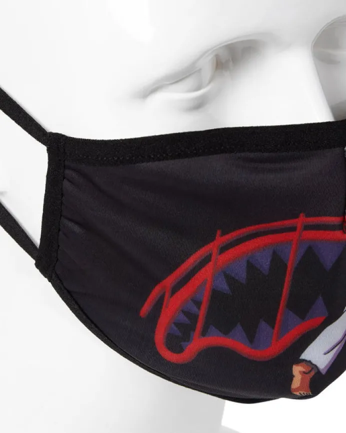 ADULT STREET FIGHTER RYU SHARK FORM FITTING FACE-COVERING