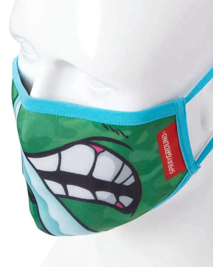 ADULT TMNT: LEONARDO SHARK FORM FITTING FACE-COVERING