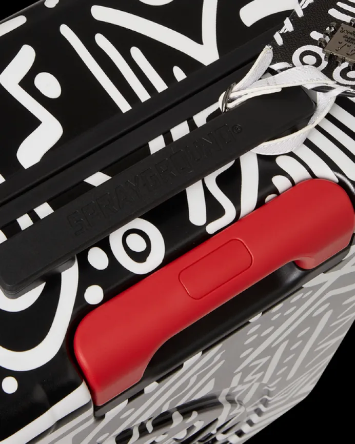 A.I.8 AFRICAN INTELLIGENCE - ORIGIN STORY SHARKNAUTICS HARDSHELL CARRY-ON LUGGAGE