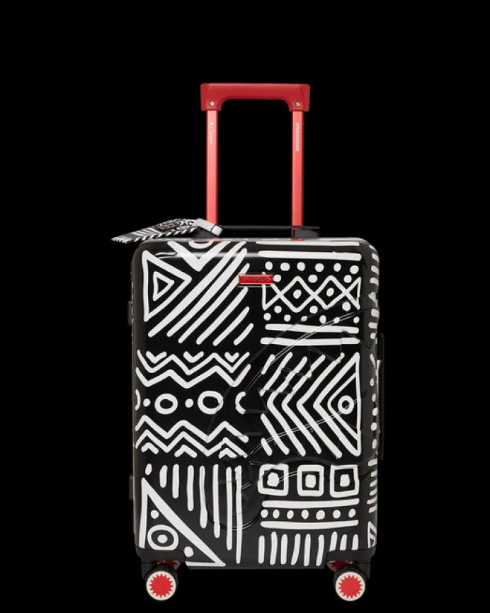 A.I.8 AFRICAN INTELLIGENCE - ORIGIN STORY SHARKNAUTICS HARDSHELL CARRY-ON LUGGAGE