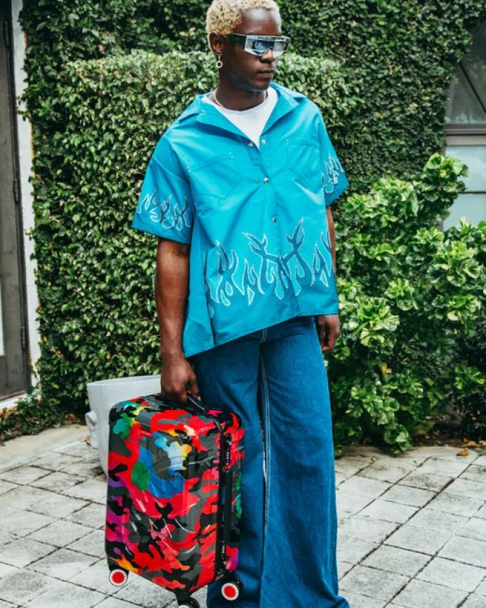 CAMOBURST SHARKNAUTICS HARDSHELL CARRY-ON LUGGAGE