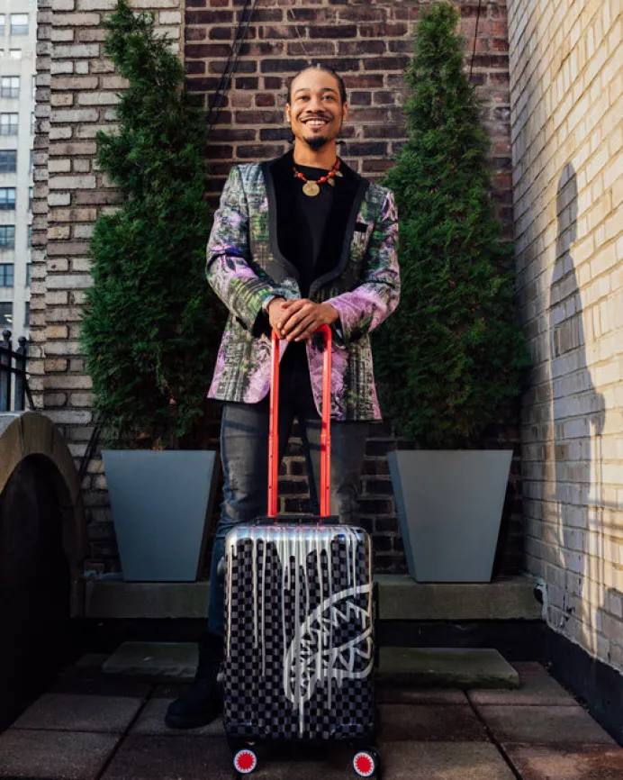 CHATEAU GHOST SHARKNAUTICS HARDSHELL CARRY-ON LUGGAGE