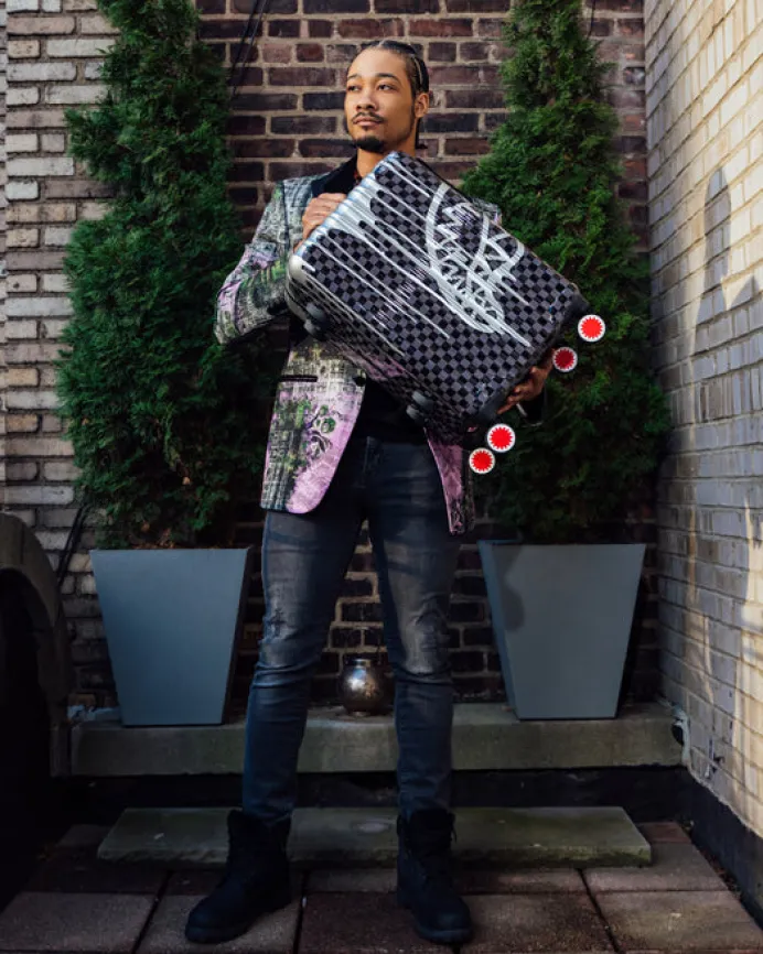 CHATEAU GHOST SHARKNAUTICS HARDSHELL CARRY-ON LUGGAGE