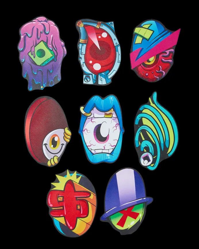 EYEZ ON THE PRIZE BACKPACK (REMOVABLE VELCRO EYES)