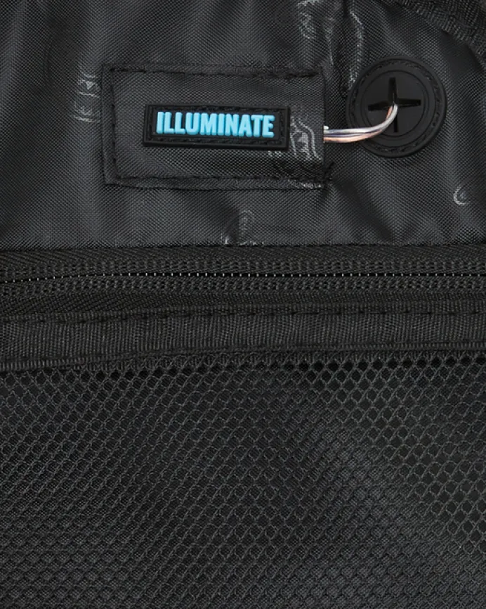 FIBER OPTICS 3AM THE PARTY NEVER STOPS BACKPACK