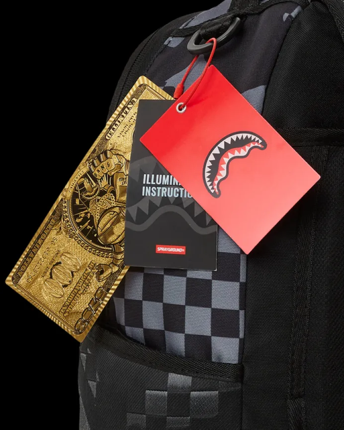 FIBER OPTICS 3AM THE PARTY NEVER STOPS BACKPACK