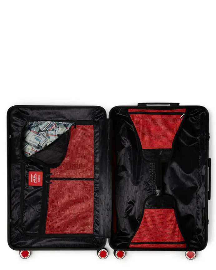 FRENZY SHARKS SHARKNAUTICS HARDSHELL FULL-SIZE LUGGAGE