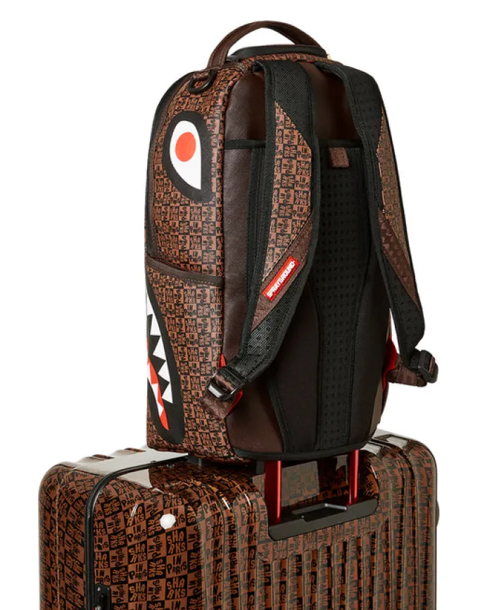 FRENZY SHARKS SHARKNAUTICS HARDSHELL FULL-SIZE LUGGAGE