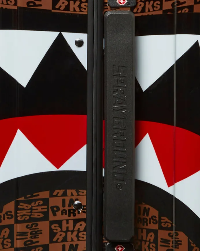 FRENZY SHARKS SHARKNAUTICS HARDSHELL CARRY-ON LUGGAGE