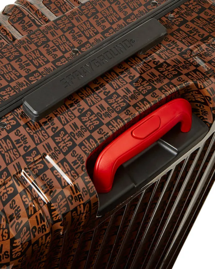 FRENZY SHARKS SHARKNAUTICS HARDSHELL CARRY-ON LUGGAGE