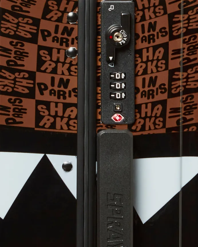 FRENZY SHARKS SHARKNAUTICS HARDSHELL CARRY-ON LUGGAGE