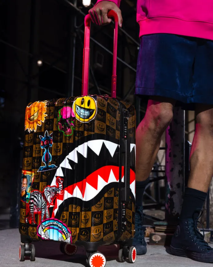 GLOBAL MOGUL POPAGANDA RON ENGLISH EDITION HARDSHELL CARRY-ON LUGGAGE