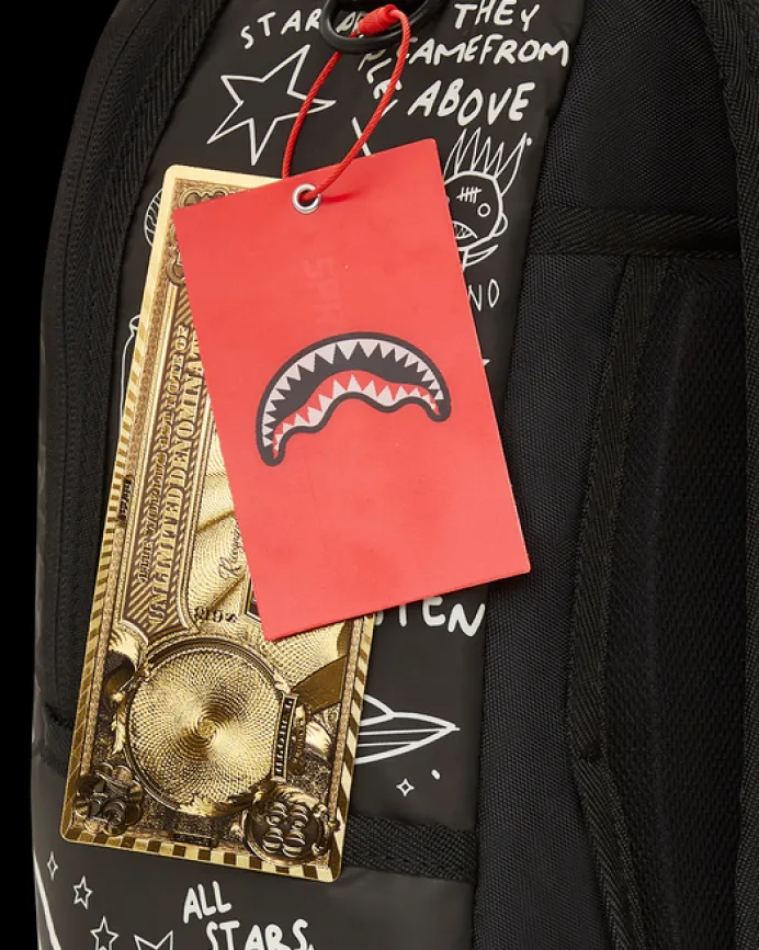 GLOW THE SPACE BACKPACK (GLOW IN THE DARK EFFECT)