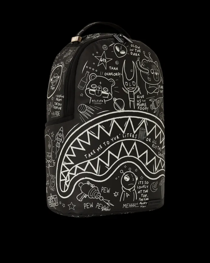 GLOW THE SPACE BACKPACK (GLOW IN THE DARK EFFECT)