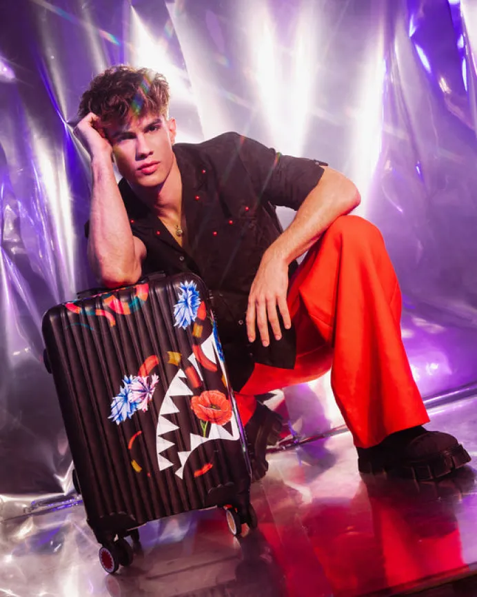 JARDIN D'EDEN HARDSHELL CARRY-ON LUGGAGE