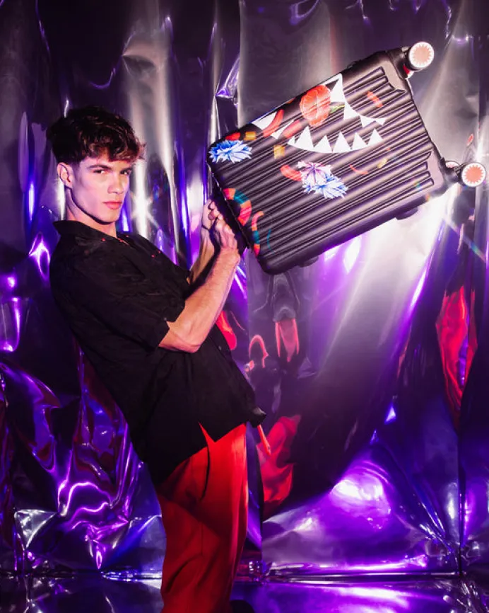 JARDIN D'EDEN HARDSHELL CARRY-ON LUGGAGE