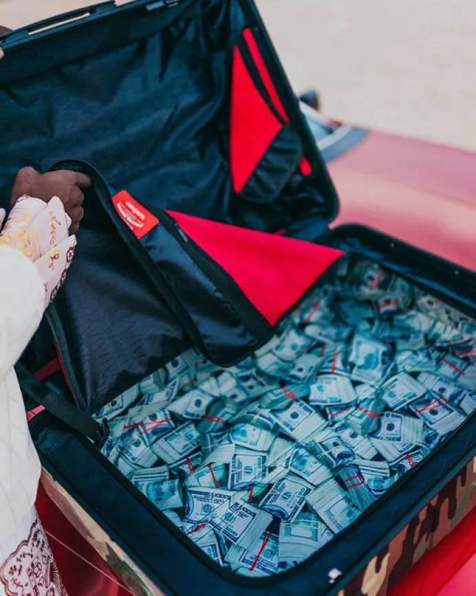 JUNGLE PARIS 21.5u201d CARRY-ON SHARKITECTURE LUGGAGE