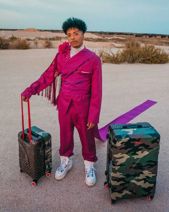 JUNGLE PARIS 29.5u201d FULL-SIZE SHARKITECTURE LUGGAGE