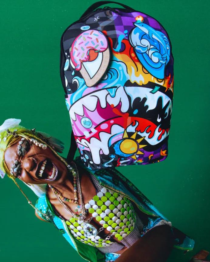 MAD SCIENTIST (6 REMOVABLE EYES) BACKPACK