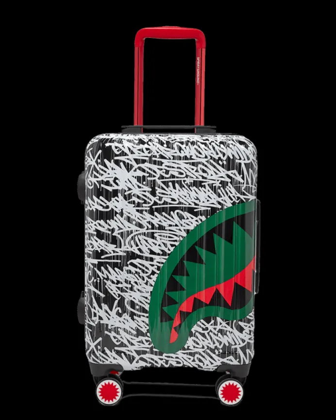 NIGHT NIGHT SHARKNAUTICS HARDSHELL CARRY-ON LUGGAGE