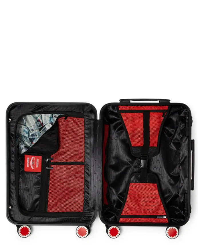 NIGHT NIGHT SHARKNAUTICS HARDSHELL CARRY-ON LUGGAGE