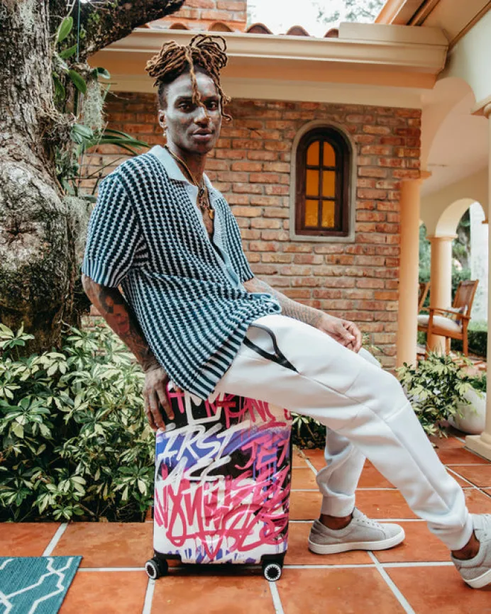 SHARK ATELIER SHARKNAUTICS HARDSHELL CARRY-ON LUGGAGE