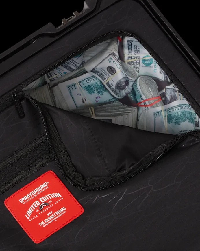 SHARKFINITY STEALTH PILOT SHARKNAUTICS HARDSHELL CARRY-ON LUGGAGE