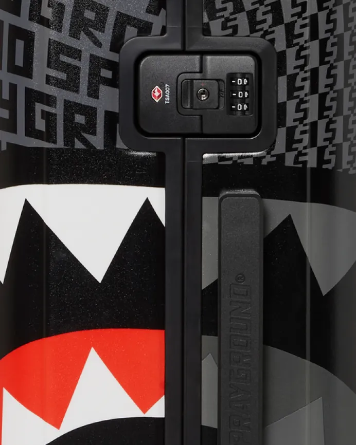 SHARKFINITY STEALTH PILOT SHARKNAUTICS HARDSHELL CARRY-ON LUGGAGE