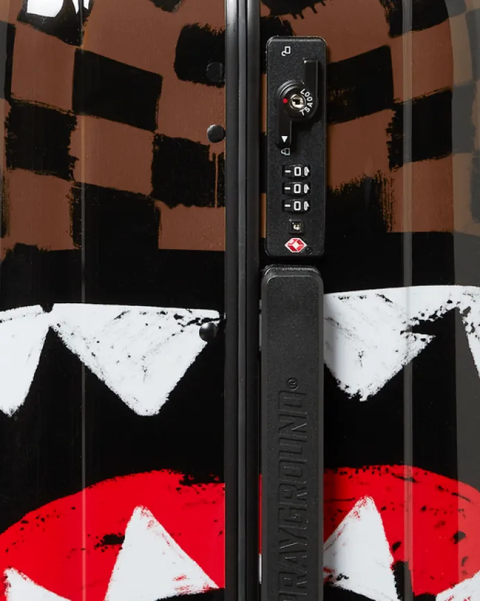 SHARKS IN PARIS VANQUISH SHARKNAUTICS HARDSHELL CARRY-ON LUGGAGE