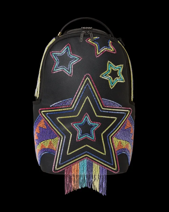 STAR RACER A.I.7 SANDFLOWER COLLAB BEADED BACKPACK