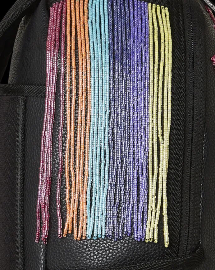 STAR RACER A.I.7 SANDFLOWER COLLAB BEADED BACKPACK