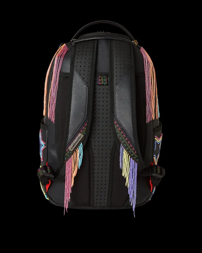 STAR RACER A.I.7 SANDFLOWER COLLAB BEADED BACKPACK