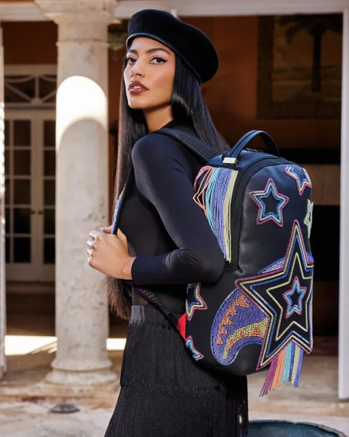 STAR RACER A.I.7 SANDFLOWER COLLAB BEADED BACKPACK