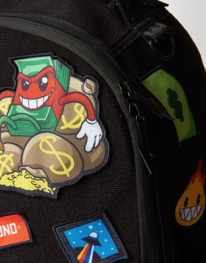 THE 32 REMOVABLE PATCHES VELCRO BACKPACK