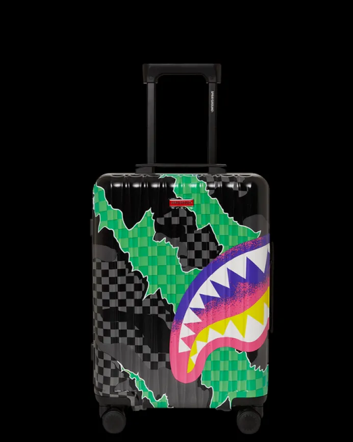 THE WILD ONE SHARKNAUTICS HARDSHELL CARRY-ON LUGGAGE