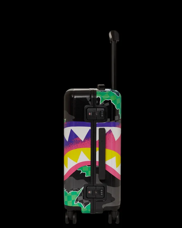 THE WILD ONE SHARKNAUTICS HARDSHELL CARRY-ON LUGGAGE