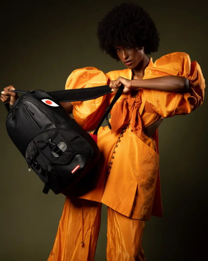 VELCRO SHARK - 3 INTERCHANGEABLE SHARKS BACKPACK (DLXV)