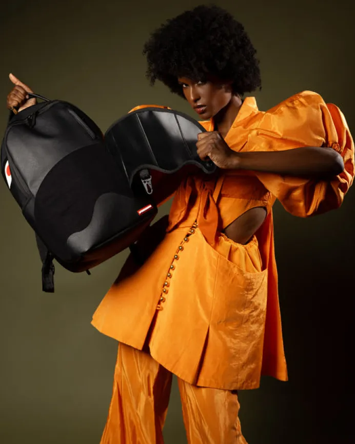 VELCRO SHARK - 3 INTERCHANGEABLE SHARKS BACKPACK (DLXV)